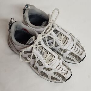 Spring Boost b-Fit Dorsi-4 Science White & Gray Walking Running Shoes 8.5